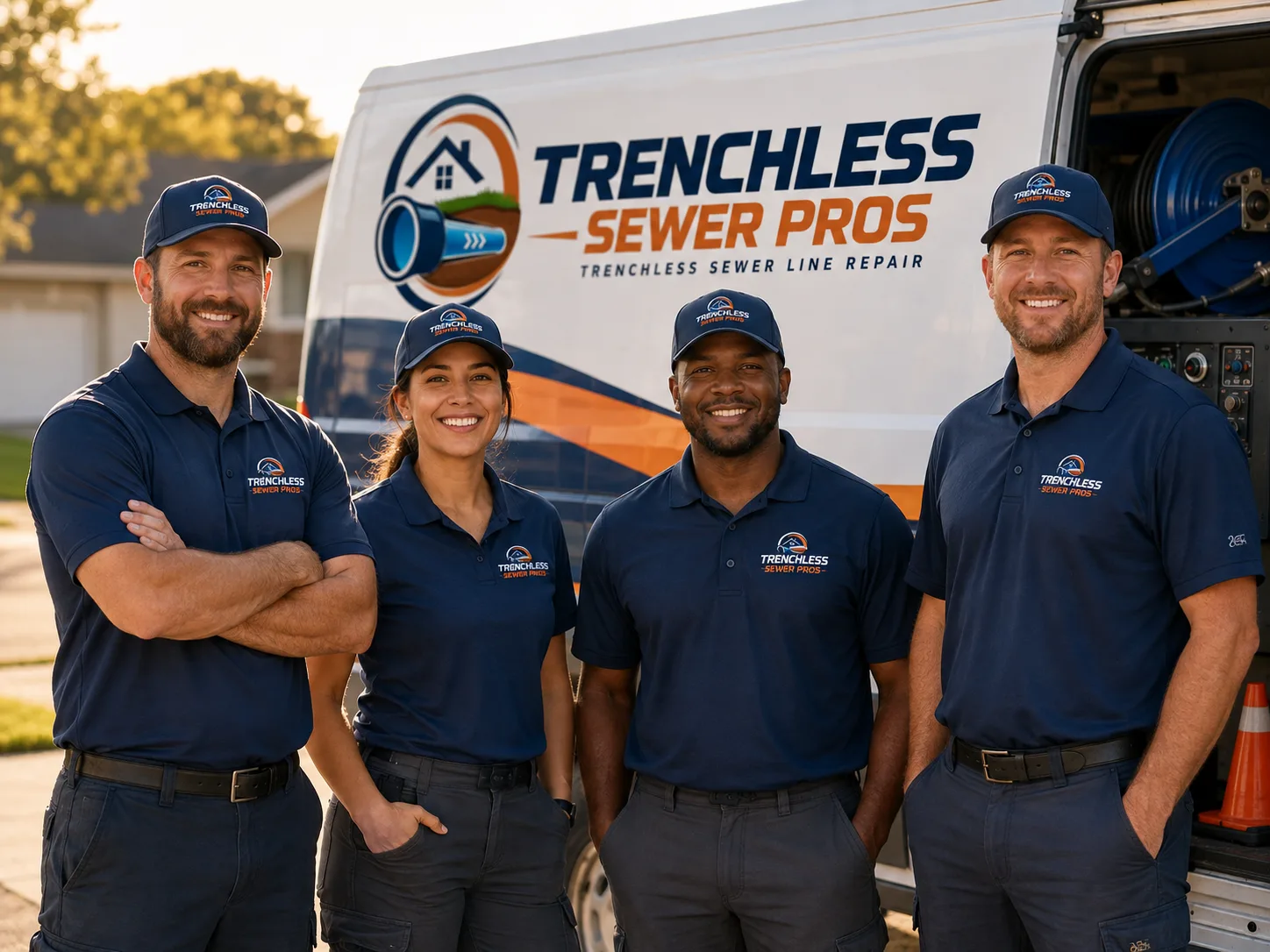 Trenchless Sewer Repair company in Ruso, ND